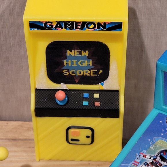 LOL Surprise doll Clubhouse Replacement Furniture 5 Piece Arcade Lot Blue Orange - Picture 3 of 6